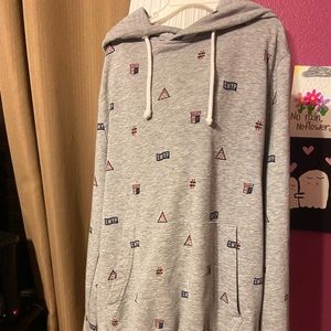 Cute women’s divided hoodie